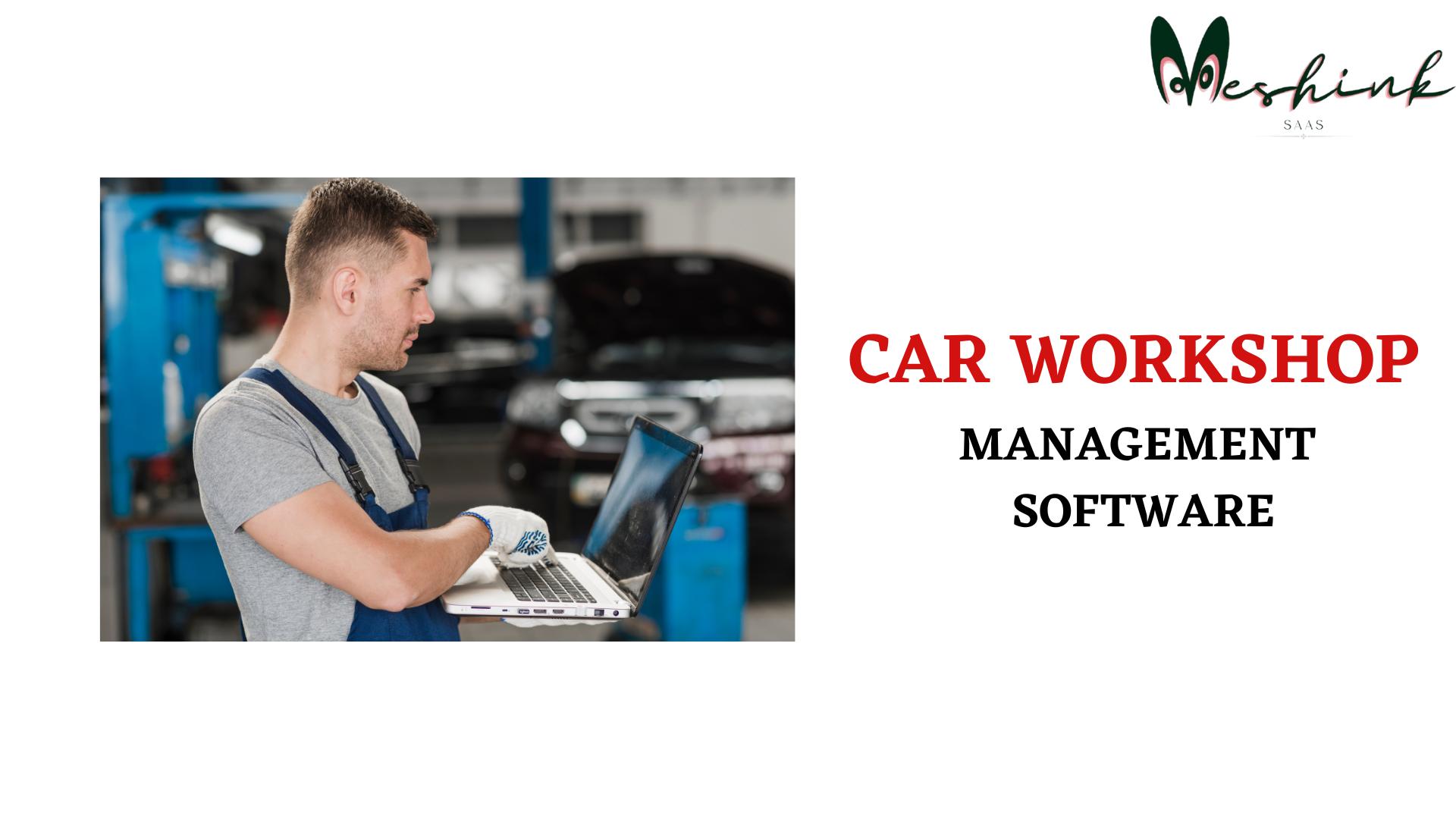 Car Workshop Management Software